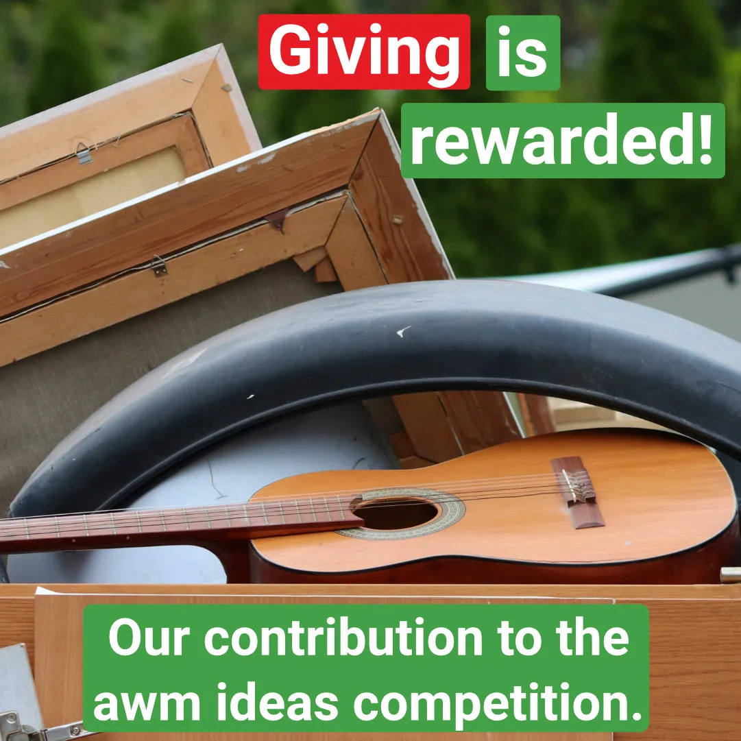 Unsere Idee: Verschenken wird belohnt.